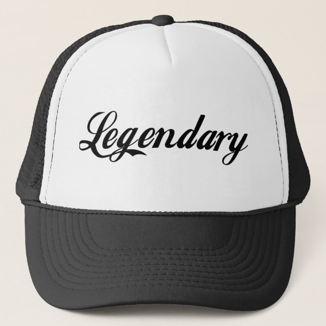 Legendary Legend Trucker Hat (Front)