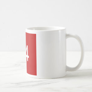 Legendary No. 14 in red and white Coffee Mug