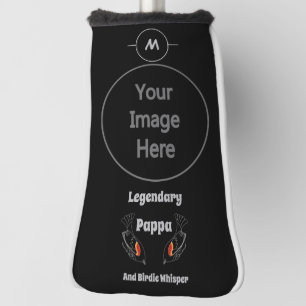 Legendary Pappa and Birdie Whisper Red Wing Bird G Golf Head Cover