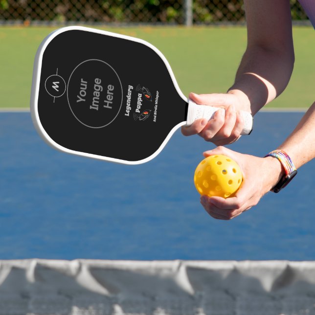 Legendary Pappa and Birdie Whisper Red Wing Bird G Pickleball Paddle (Insitu)