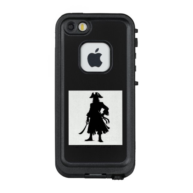 Legendary Pirate Captain LifeProof iPhone Case (Back)