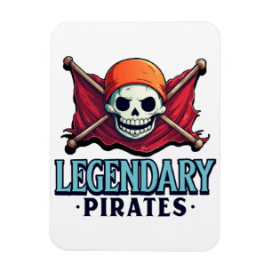 Legendary Pirates Magnet
