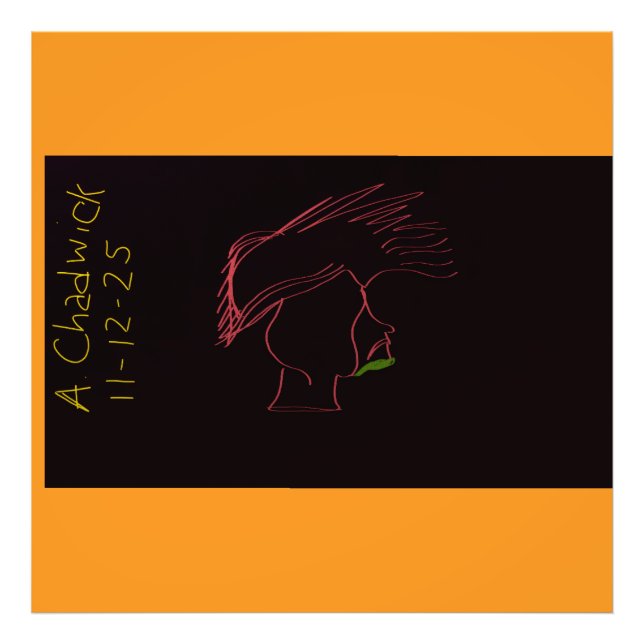 Legendary Rockstar  Photo Print (Front)