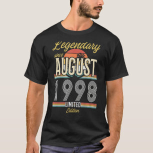 Legendary Since August 1998 Vintage T-Shirt