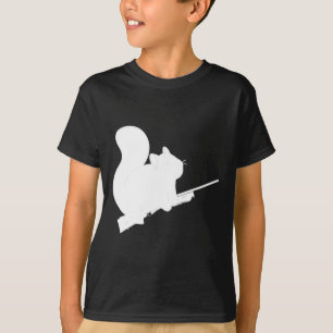 Legendary Squirrel Hunting Fight Byck Design Pelle T-Shirt