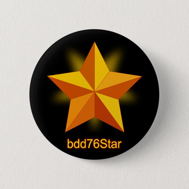 Legendary Star bdd76Star Emoticon Badge 2 Inch Round Button (Front)