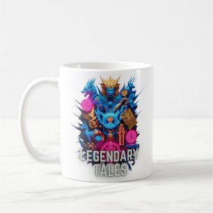 Legendary Tales - Neon Mythos Coffee Mug