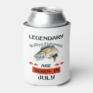 Legendary Walleye Fishermen Are Born in July Can Cooler