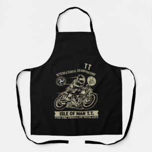 Legendary With Motorcycle Racing Art Gift Apron