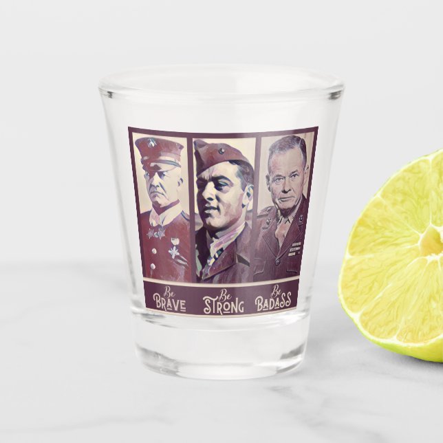 Légendes de Badass Verre de tir (Devant)