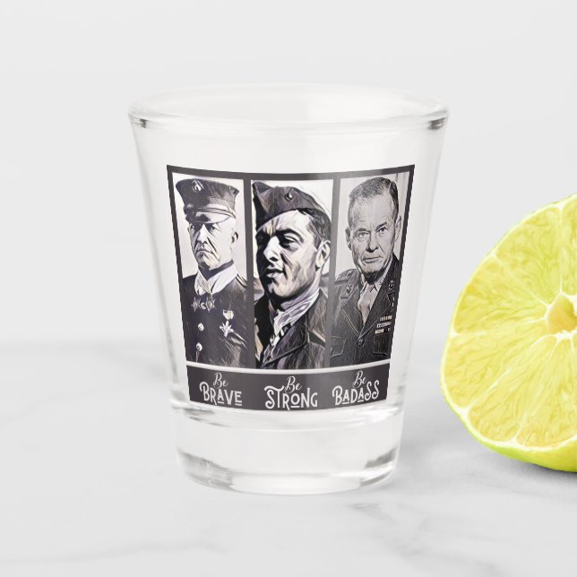 Légendes de Badass Verre de tir (Devant)