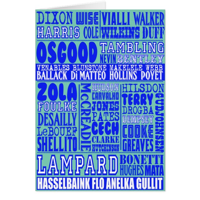 Légendes de Chelsea (Devant)