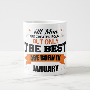 Legends Are Born In January Large Coffee Mug