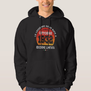 Legends Born In October 1932 90th Birthday 90 Year Hoodie