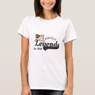 Legends & cute cat design t-shirt