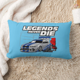 LEGENDS NEVER DIE! LUMBAR PILLOW