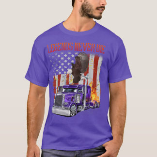 Legends Never Rest In Peace Artwork For A Truck-Dr T-Shirt