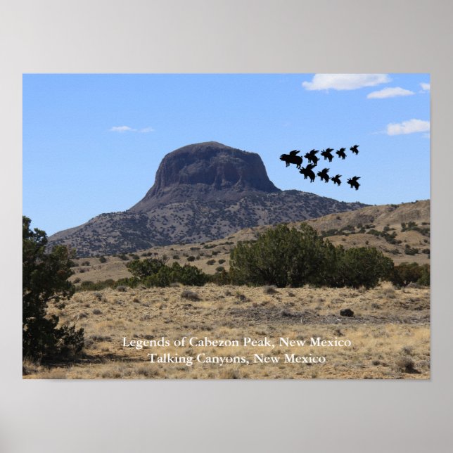 Legends of Cabezon Peak, New Mexico Poster (Front)