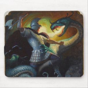 Legends of Charlemagne by Newell Convers Wyeth Mouse Pad