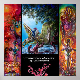 LEGENDS OF MAGIC AND MYSTERY 4 POSTER