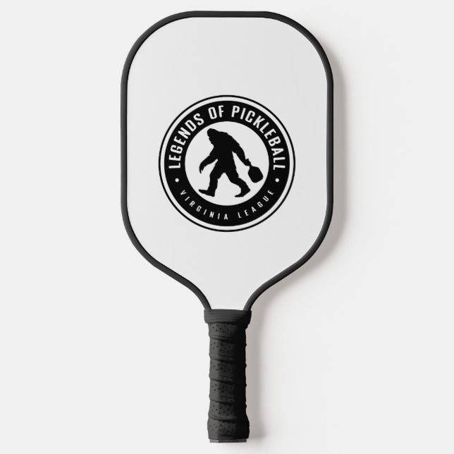 Legends of Pickleball - Virginia League Pickleball Paddle (Front)