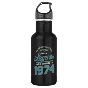 Legends Since 1974 Birthday Gift 532 Ml Water Bottle