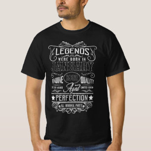 Legends Were Born In January 1932 All Original Par T-Shirt