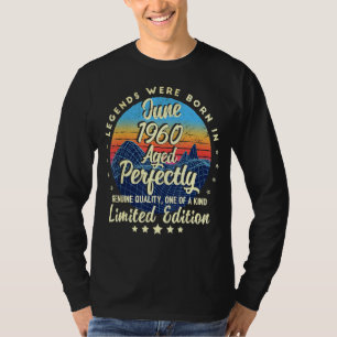 Legends Were Born In June 1960 62 Years T-Shirt