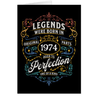 Legends were Born In (Type Year) Birthday