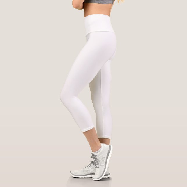 Léger Gris Capri Leggings pour le confort quotidie (Gauche)