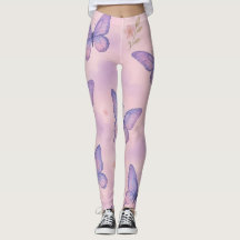 Legging Butterfly Dream Motion – Aquarelle Douce 