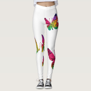 Legging butterfly women 
