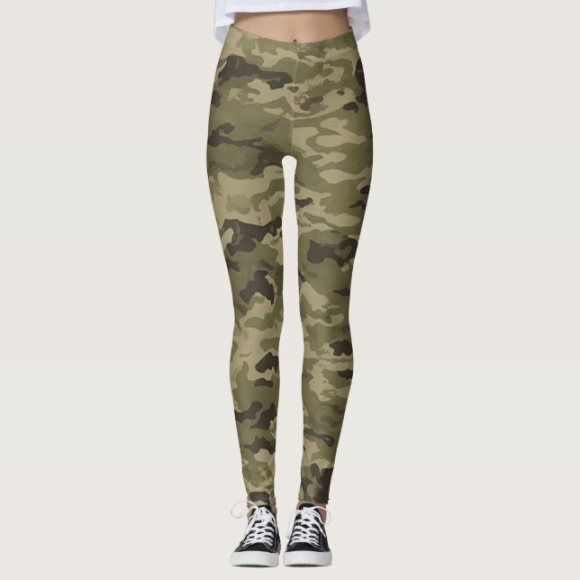 Legging Camo Clásico - Estilo Táctico y Deportivo (Devant)