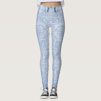 legging classique avec détails de jean