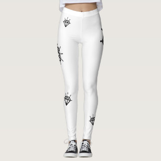 Legging Female Diamant Black Detailing PATRIOTE