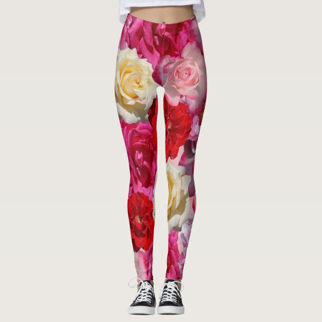 legging many roses (Devant)