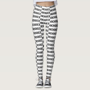 LEGGINGS Я Я Я Ǝ ERREUR