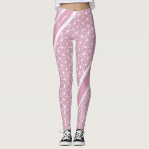 Leggings 麻 の 葉 ASANOHA japonais traditionnel motif KIMONO