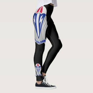 Leggings 173rd Guêtres d'équipe de combat de brigade