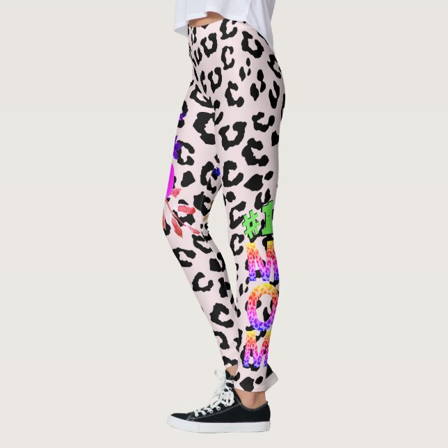 Leggings #1 Maman, Fête des Mères Léggins Posters de animau (Gauche)