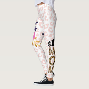 Leggings #1 Maman, Fête des Mères Léggins Posters de animau