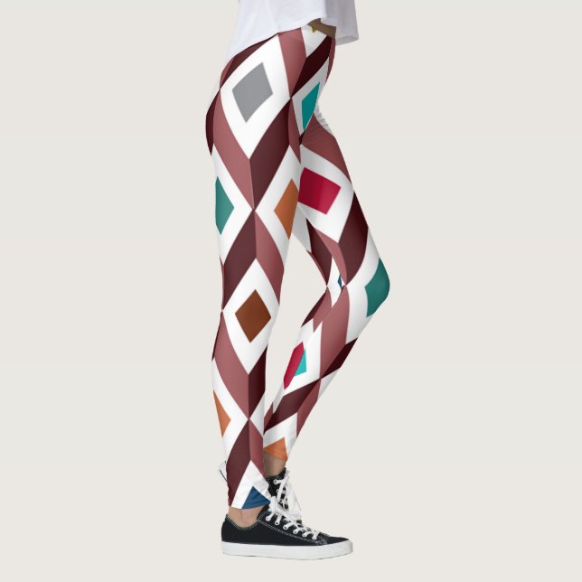 Leggings 3D Cubes (Droite)