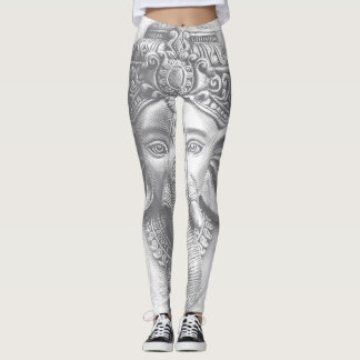 Leggings 3d Seigneur Ganesha - Om