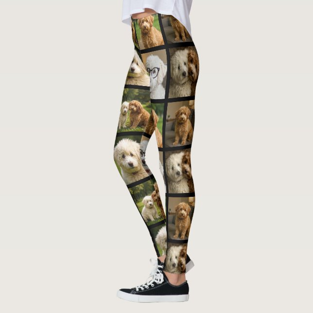 Leggings 6 modèles de collage personnalisés pour photos (Gauche)