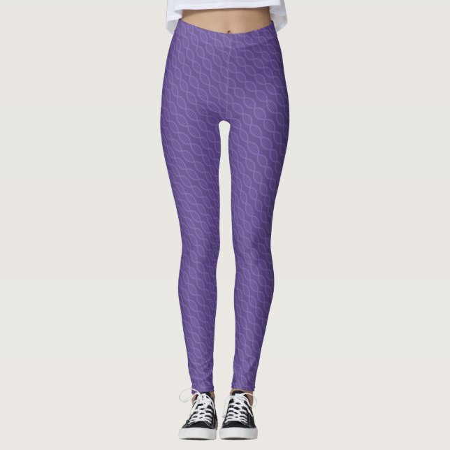 Leggings à bandes d'ADN (Devant)