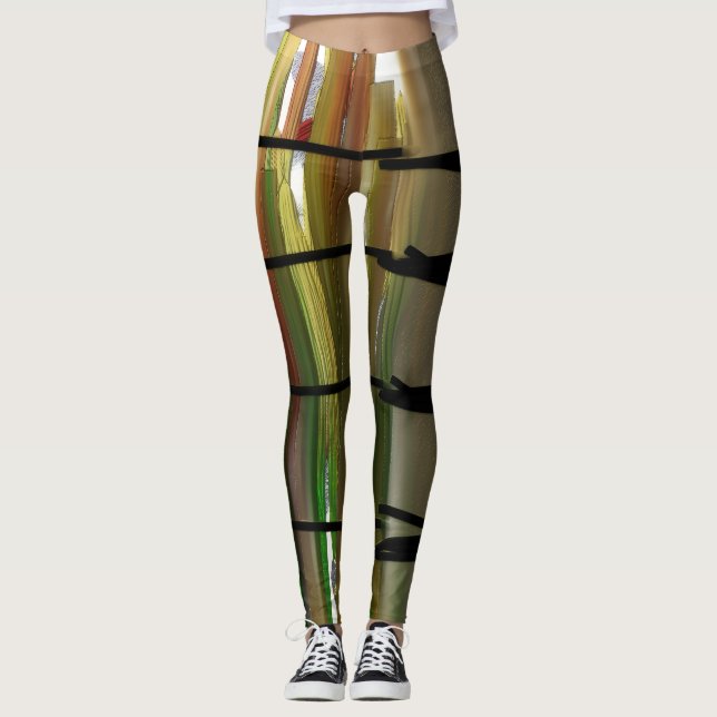 Leggings à barbeaux (Devant)