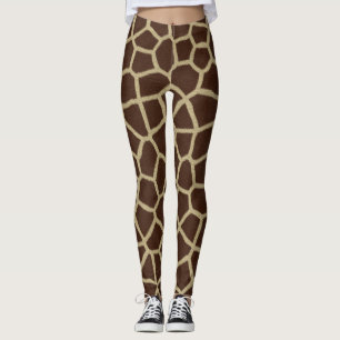 leggings à imprimer girafes