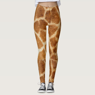 leggings à imprimer girafes