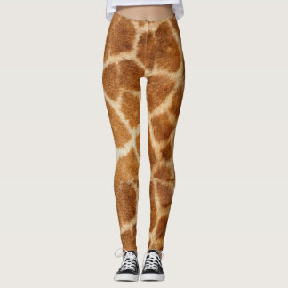 leggings à imprimer girafes