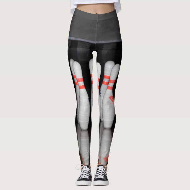 Leggings à la broche de Bowling (Devant)